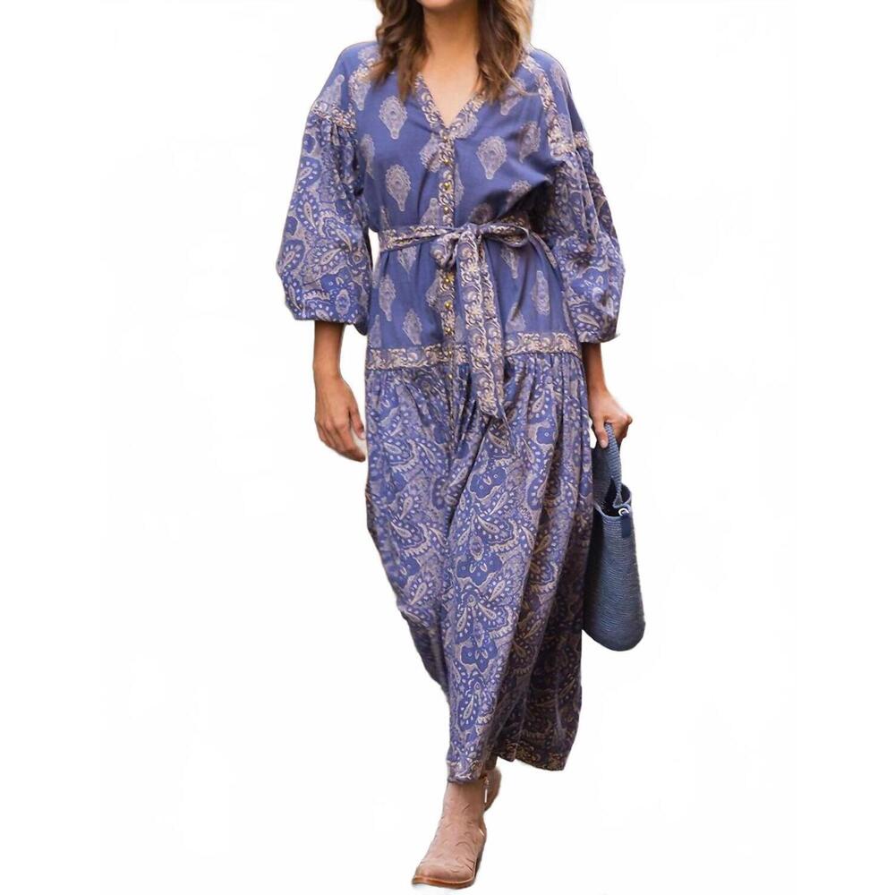 NEW MISS JUNE PARIS isabela dress in blue
